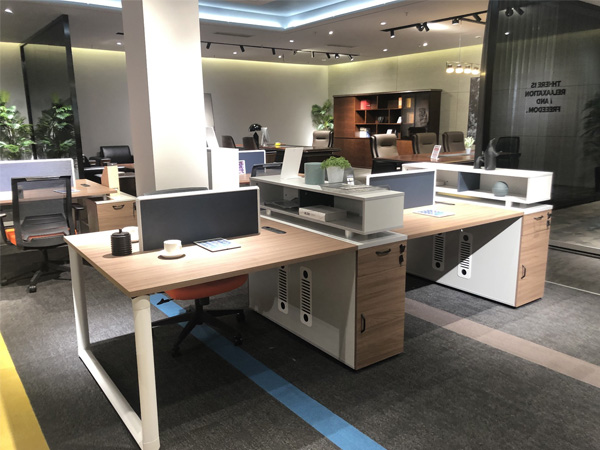 space seperation modern office glass partition OP-3068