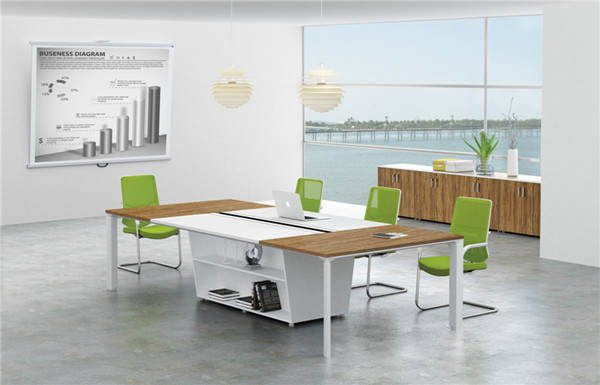2018 Modern Conference Table With Cable Duct China Office Furniture 2018 Modern Conference Table With Cable Duct And Cabinet Under The Desk
