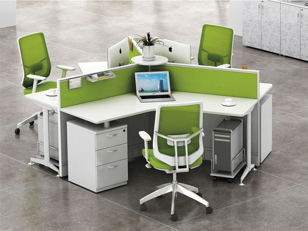 office desk workstation for 3 with socket LX401